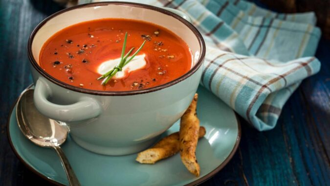 Cozy Up with a Bowl of Homemade Tomato Soup A Classic Recipe with a Twist 1