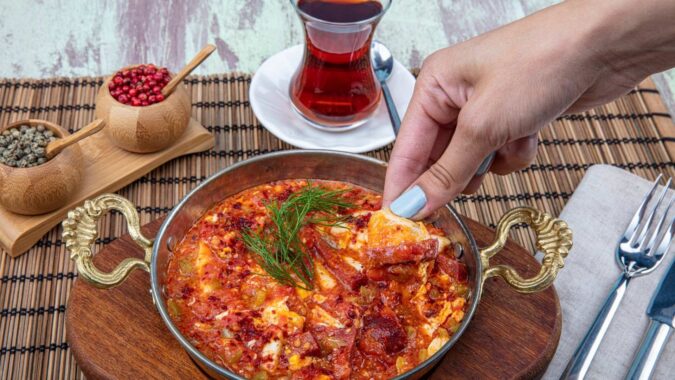 Menemen The Flavorful Turkish Scrambled Eggs Recipe You'll Want Every Morning!