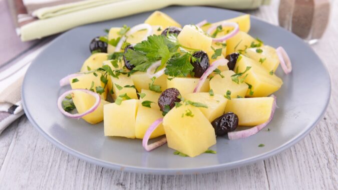 Bring on the Summer Vibes with this Classic Potato Salad Recipe.6